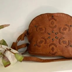 Rugged Hide Monica RH-41300 With Leather Stitching And Stud Design