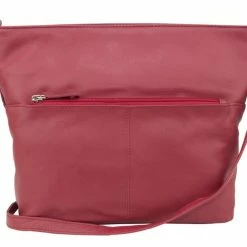 Franco Bonini FB-112 Multi Coloured Top Zip Leather Shoulder Bag WOMEN