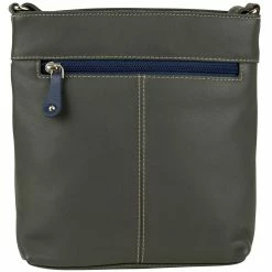 Franco Bonini FB-12242 Multi Coloured Small Leather Shoulder / Cross Body Bag