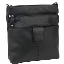 Franco Bonini FB-12242 Multi Coloured Small Leather Shoulder / Cross Body Bag