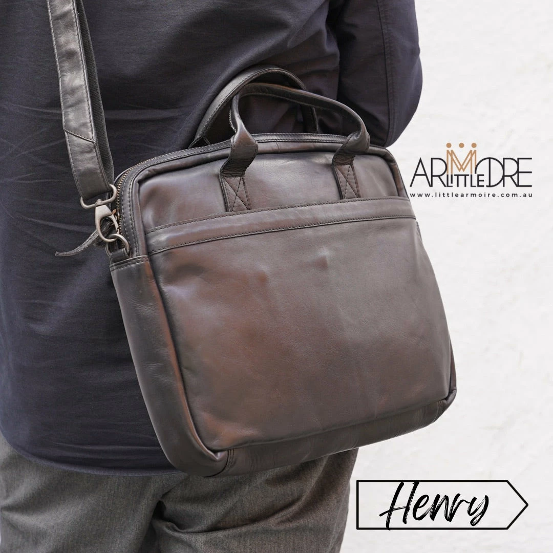 Best deal π WOMEN Rugged Hide Henry RH-4264 Vintage Business Leather Laptop / Document Brief Bag π 3 WOMEN Rugged Hide Henry RH-4264 Vintage Business Leather Laptop / Document Brief Bag