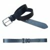 WOMEN Rugged Hide BT-13812 Unisex Leather Belt ( BLACK Colour )
