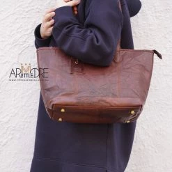 Rugged Hide Roxy RH-348 Ladies Shopper / Tote Leather Bag SALE