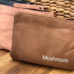 Rugged Hide RH-11289 Gili RFID Leather Clutch Bag With Detachable Wrist Strap