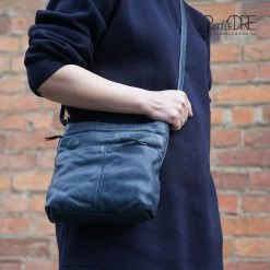 Rugged Hide Michelle RH-453 Ladies Cross Body Leather Bag WOMEN