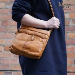 Rugged Hide Michelle RH-453 Ladies Cross Body Leather Bag WOMEN