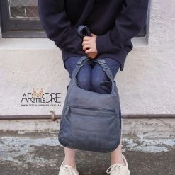 WOMEN Rugged Hide Rose RH-452 Ladies Cross Body Leather Bag