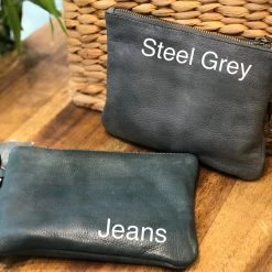 Rugged Hide RH-11289 Gili RFID Leather Clutch Bag With Detachable Wrist Strap