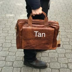Oran Leather RH-7002 Turku Vintage Brief / Satchel Laptop Bag Satchel / Laptop Bag