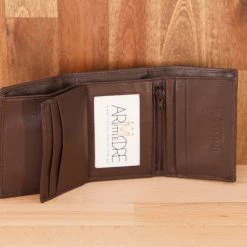 Cheapest 🥰 Oran Leather W-404 Deepak Leather Wallet 💯 14 Oran Leather W-404 Deepak Leather Wallet