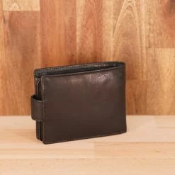 Rugged Hide Samuel RH-108 Men's Leather Wallet With Tab And Coin