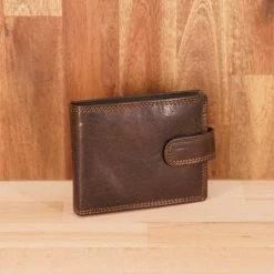 Brand new ๐ Rugged Hide RH-1406 Luca Hard Leather Wallet MEN ๐ 18 Rugged Hide RH-1406 Luca Hard Leather Wallet MEN
