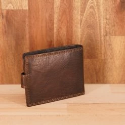 Brand new ๐ Rugged Hide RH-1406 Luca Hard Leather Wallet MEN ๐ 21 Rugged Hide RH-1406 Luca Hard Leather Wallet MEN