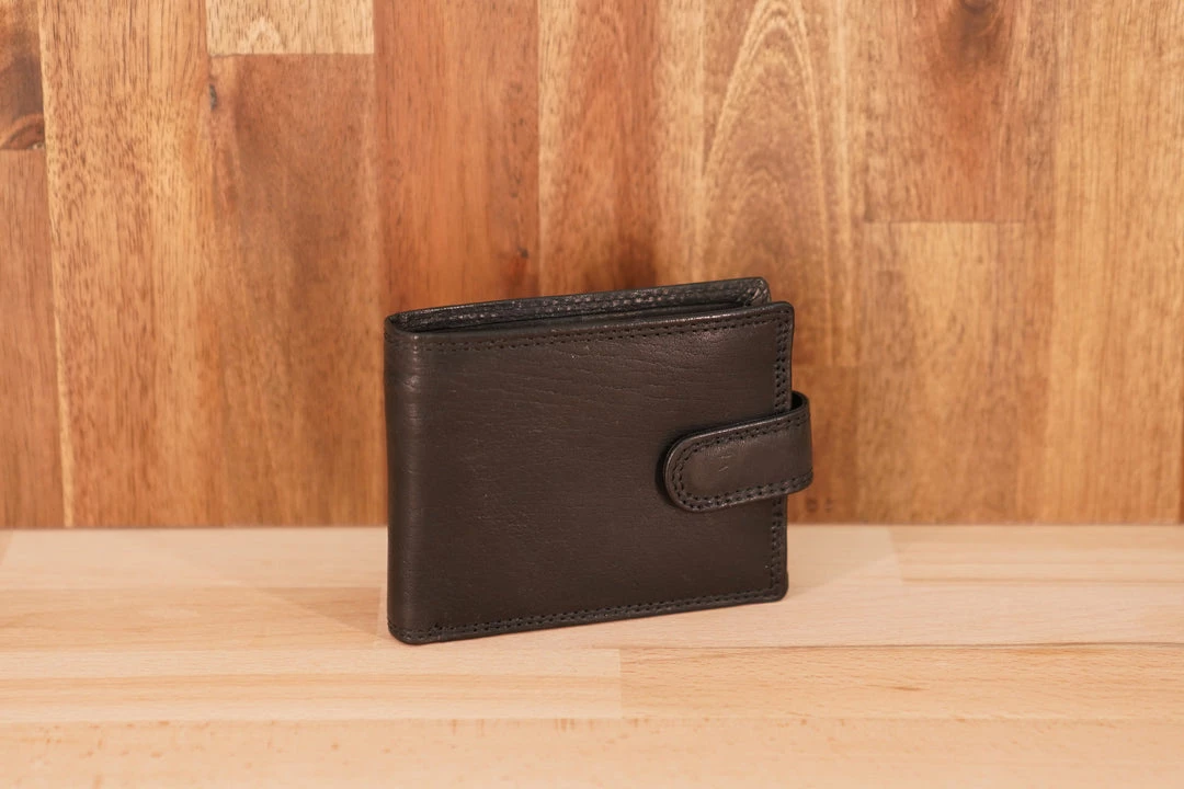 Brand new ๐ Rugged Hide RH-1406 Luca Hard Leather Wallet MEN ๐ 3 Rugged Hide RH-1406 Luca Hard Leather Wallet MEN