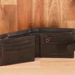 Rugged Hide RH-1406 Luca Hard Leather Wallet MEN