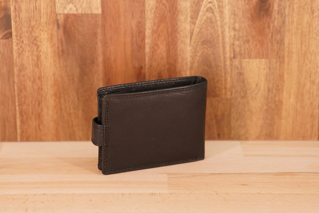 Brand new ๐ Rugged Hide RH-1406 Luca Hard Leather Wallet MEN ๐ 6 Rugged Hide RH-1406 Luca Hard Leather Wallet MEN