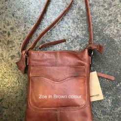 Rugged Hide RH-10912 Zoe Small Cross Body Leather Bag WOMEN