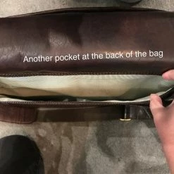 Oran Leather OB-16085 Jonathan Leather Satchel SALE