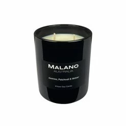 Malano Soy Candle - Jasmine, Patchouli & Vetiver