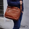 Rugged Hide Oliver RH-4263 Vintage Business Leather Laptop / Document Brief Bag WOMEN