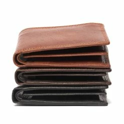 Rugged Hide Tom RH-125 Men's Leather Wallet With Coin
