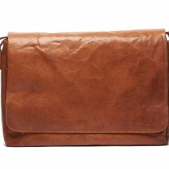 WOMEN Rugged Hide Issac RH-1380 Large Leather Laptop Satchel Bag