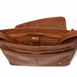 WOMEN Rugged Hide Issac RH-1380 Large Leather Laptop Satchel Bag