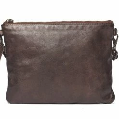 Rugged Hide Victoria RH-41028 Ladies Leather Clutch With Shoulder Strap