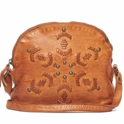 Rugged Hide Monica RH-41300 With Leather Stitching And Stud Design