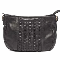 Rugged Hide Sky RH-4202 Textured Details Leather Cross Body Bag