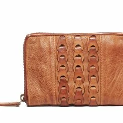 WOMEN Rugged Hide Melody RH-4207 Medium Zip Around Leather Wallet