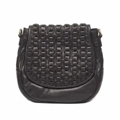 Rugged Hide Shayna RH-4245 Textured Details Leather Cross Body Bag