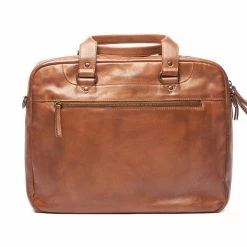 Rugged Hide Oliver RH-4263 Vintage Business Leather Laptop / Document Brief Bag WOMEN