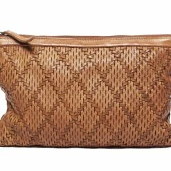 Rugged Hide Jasmine RH-4404 Weave Design Clutch / Crossbody Bag WOMEN
