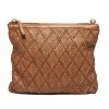 WOMEN Rugged Hide Sabrina RH-4407 Weave Design Oversized Clutch Bag