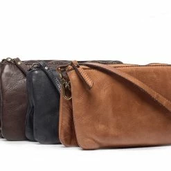 WOMEN Rugged Hide Paola RH-508 Small Ladies Leather Cross Body Wallet Bag