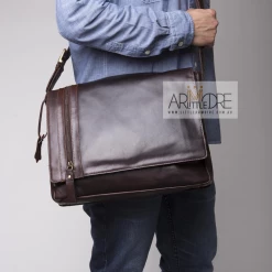 Oran Leather OB-23249 Phil Leather Satchel Satchel / Laptop Bag