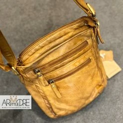 Rugged Hide Josie RH-466 Ladies Cross Body Leather Bag WOMEN