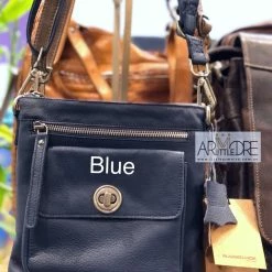 Rugged Hide Sylvia RH-13690 Small Soft Leather Ladies Cross Body Bag WOMEN