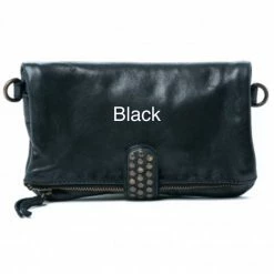 Rugged Hide Valentina RH-40639 Ladies Leather Sling Bag / Clutch With Stud Design WOMEN