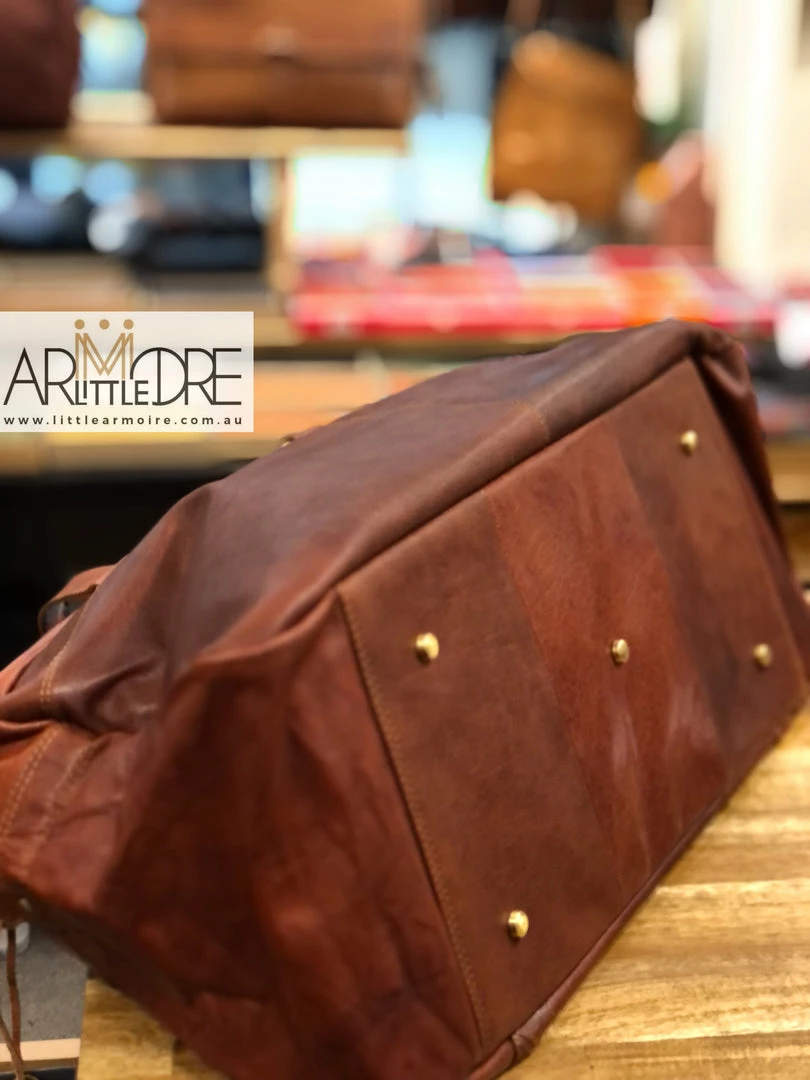 Flash Sale 𧨠Oran Leather OB-17336 Leather Travel Bag / Luggage π 9 Oran Leather OB-17336 Leather Travel Bag / Luggage