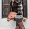 WOMEN Rugged Hide Broome RH-10498 Cross Body Leather Bag