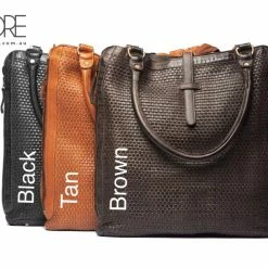 Wholesale π WOMEN Rugged Hide Magnolia RH-2943 Ladies Weave Details Shopper Bag π 26 WOMEN Rugged Hide Magnolia RH-2943 Ladies Weave Details Shopper Bag