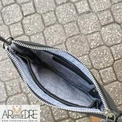 Rugged Hide Marcelle RH-13689 Small Soft Leather Crossbody Leather Pouch Bag