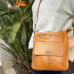 Rugged Hide Erika RH-13647 Soft Leather Ladies Cross Body Bag