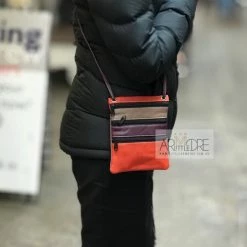 Franco Bonini FB-441 Multi Coloured Small Soft Sling Leather Bag WOMEN