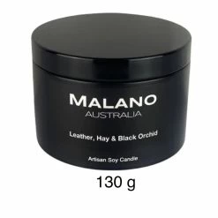 Hot Sale ๐ Malano - Made In Tasmania Malano Soy Candle - Leather, Hay & Black Orchid โจ 7 Malano - Made In Tasmania Malano Soy Candle - Leather, Hay & Black Orchid
