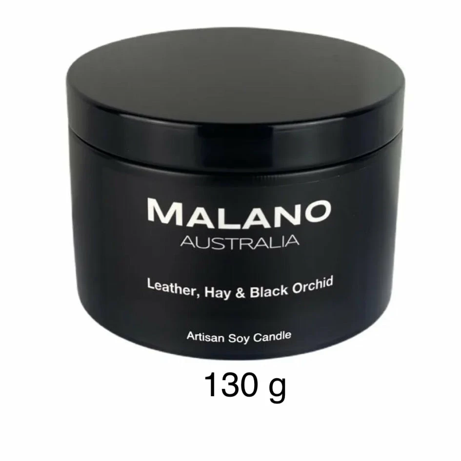 Hot Sale ๐ Malano - Made In Tasmania Malano Soy Candle - Leather, Hay & Black Orchid โจ 5 Malano - Made In Tasmania Malano Soy Candle - Leather, Hay & Black Orchid