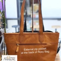 Rugged Hide Roxy RH-348 Ladies Shopper / Tote Leather Bag SALE