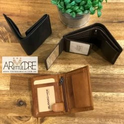 Best Pirce β MEN Rugged Hide Scott RH-1424 Rugged Leather Bi-Fold Wallet π 21 MEN Rugged Hide Scott RH-1424 Rugged Leather Bi-Fold Wallet